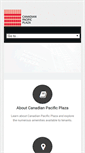 Mobile Screenshot of canadianpacificplaza.com